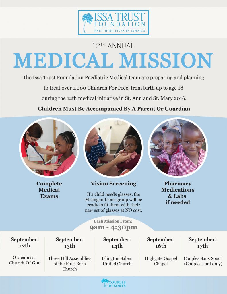 itf 12th medical mission flyer