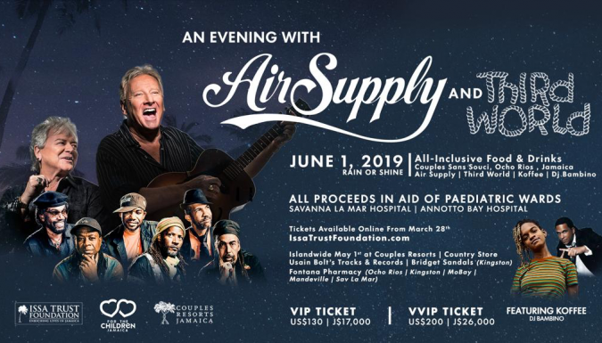 Save the Date – An Evening With Air Supply and Third World