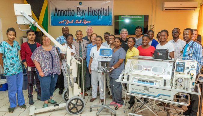 Issa Trust Foundation Donates US$56,000 In Equipment To Annotto Bay Hospital
