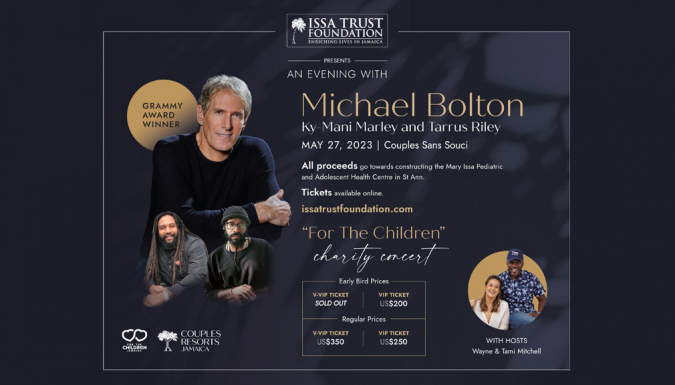 An Evening With Michael Bolton: For the Children Charity Concert 2023