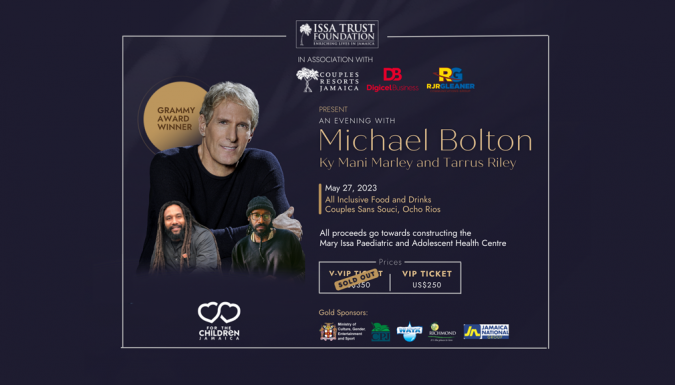 An Evening With Michael Bolton: For the Children Charity Concert 2023